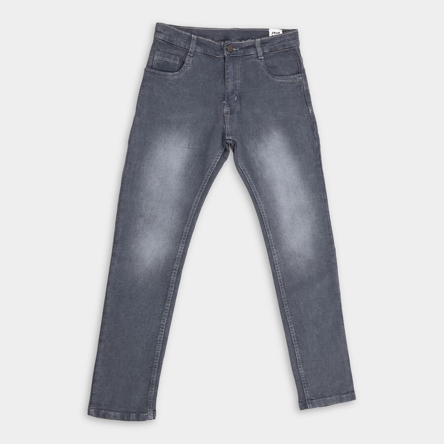 Boys' Jeans, हल्का ग्रे, large image number null