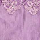 Girls Lavender Peter Pan Collar Romantic T-Shirt, Lilac, small