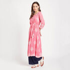 All Over Print Kurta, गुलाबी, small image number null