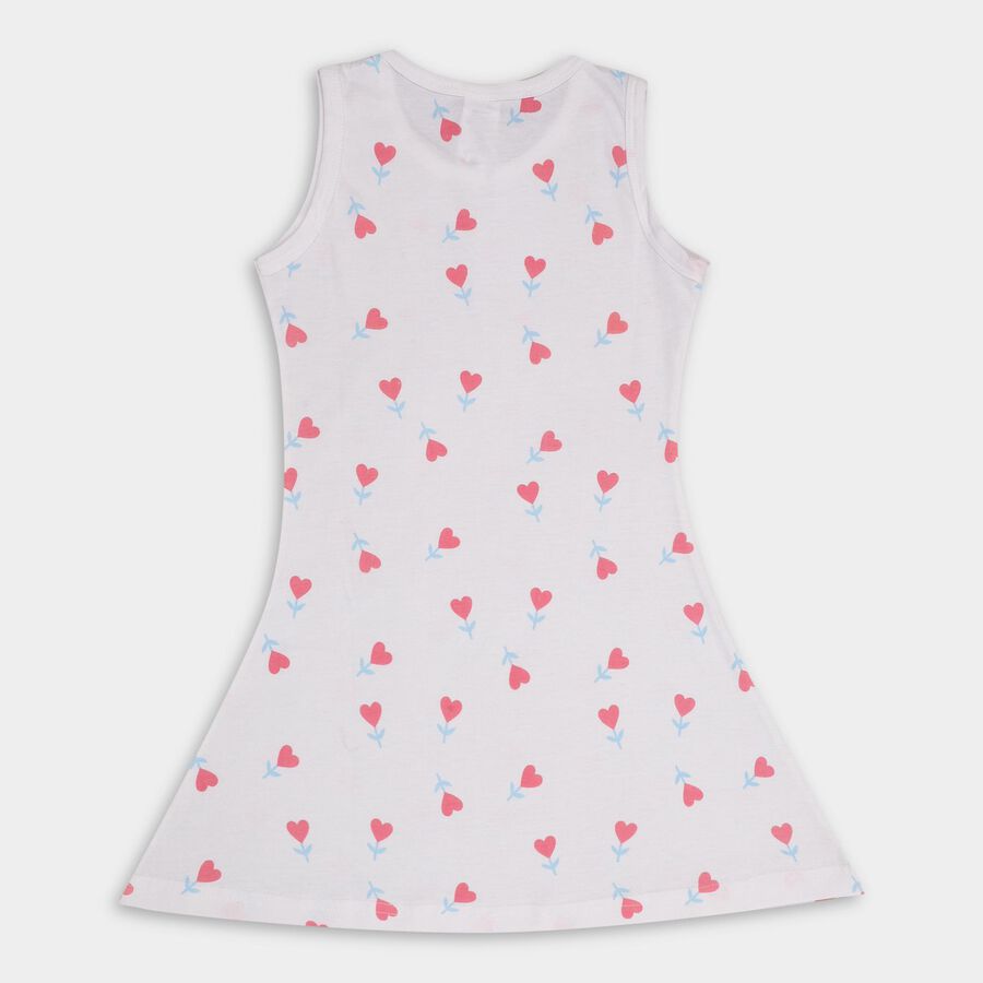 Girls' Frock, ऑफ व्हाइट, large image number null