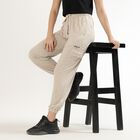 Ladies' Jogger Track Pants , Beige, small image number null
