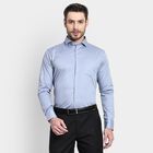 Men's Formal Shirt , Mid Blue, small image number null