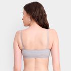 Ladies' Bra, मिश्रित हल्का ग्रे, small image number null