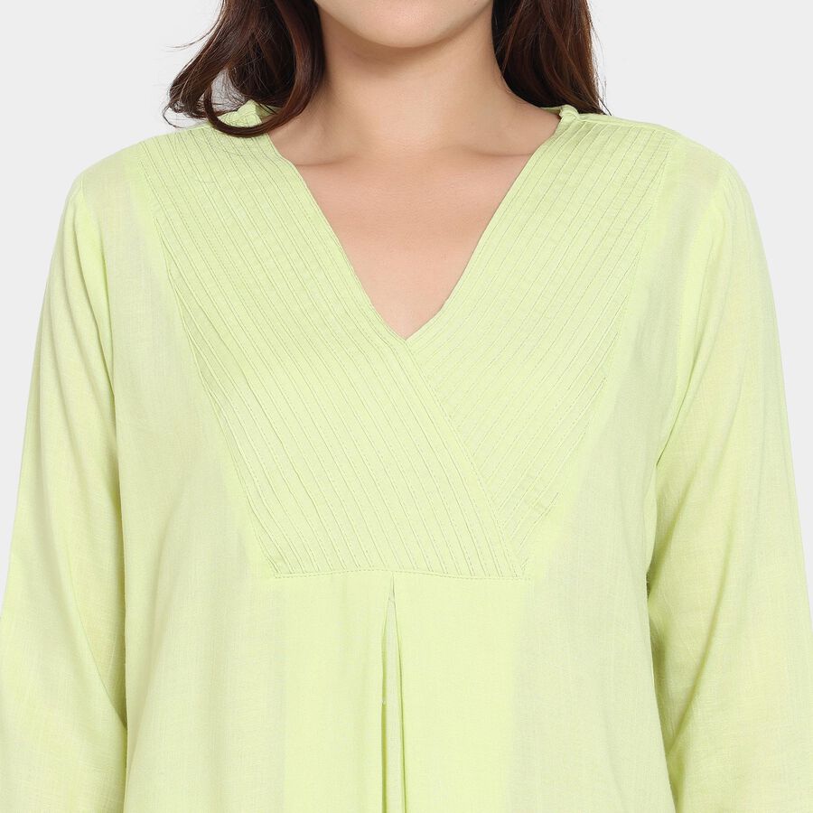 Ladies' Kurta, Light Green, large image number null