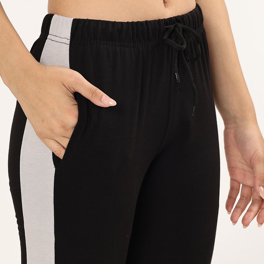 Ladies' Regular Track Pants , Black, large image number null