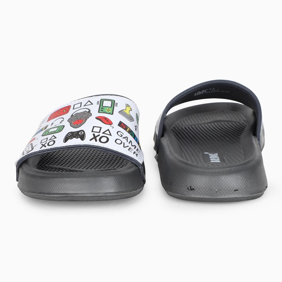 Boys' Slipper, ग्रे, large