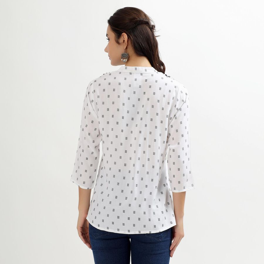 Ladies' Kurta, Off White, large image number null