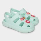 Girls' Sandal, हरा, small image number null