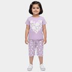 Girls Lilac Upper and Bottom Set, Lilac, small