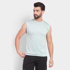Men's T-Shirt , Aqua, small