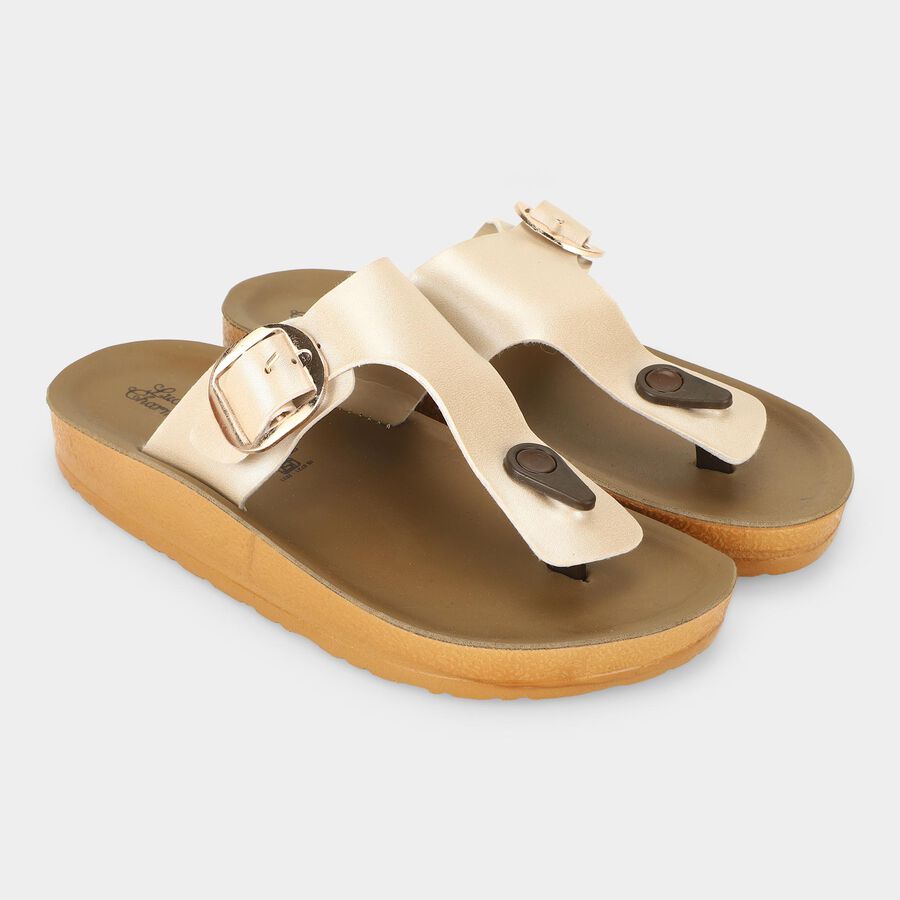 Ladies' Sandal, Beige, large