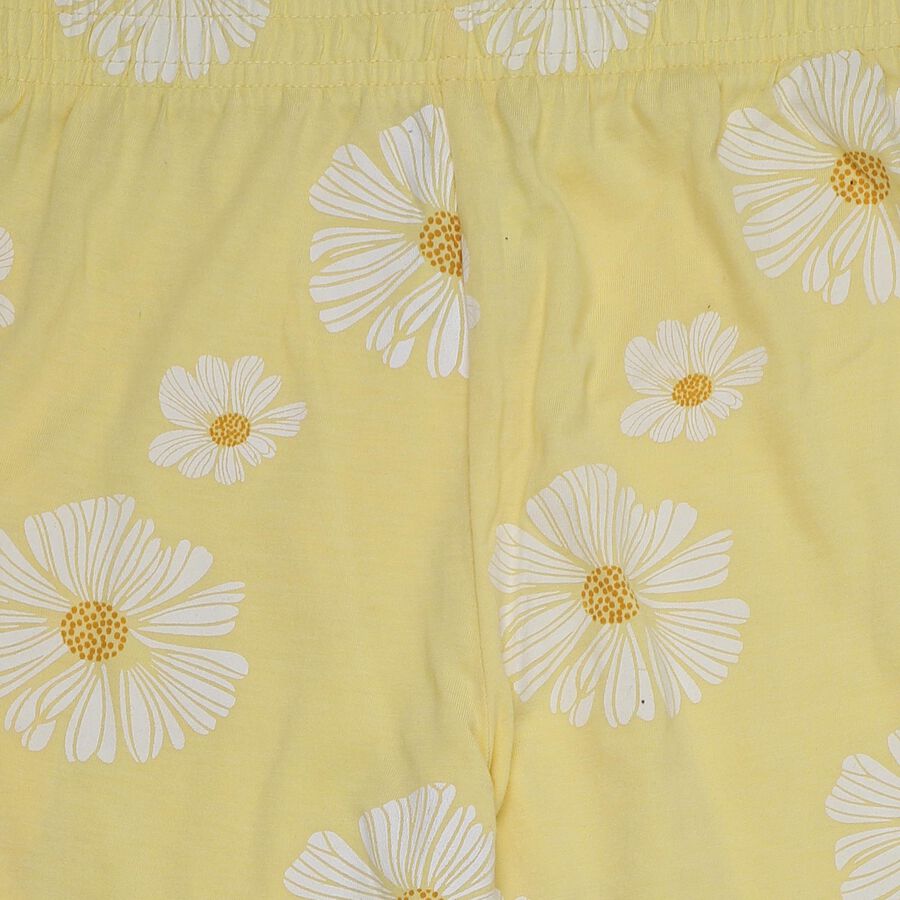 Girls' Pyjama, Yellow, large
