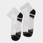 Men's Socks (Pack of 2), Melange Light Grey, small