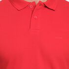 Men's Collared Half Sleeves T-Shirt , Red, small image number null