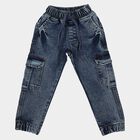 Boys' Jeans, गहरा नीला, small