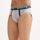 Men's Briefs, Melange Light Grey, small image number null