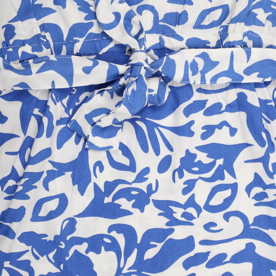 Girls' Dress , Mid Blue, large image number null
