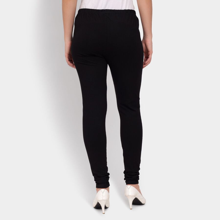 Ladies' Churidar, Black, large image number null