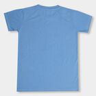 Boys' Half Sleeves T-Shirt , मध्यम नीला, small image number null