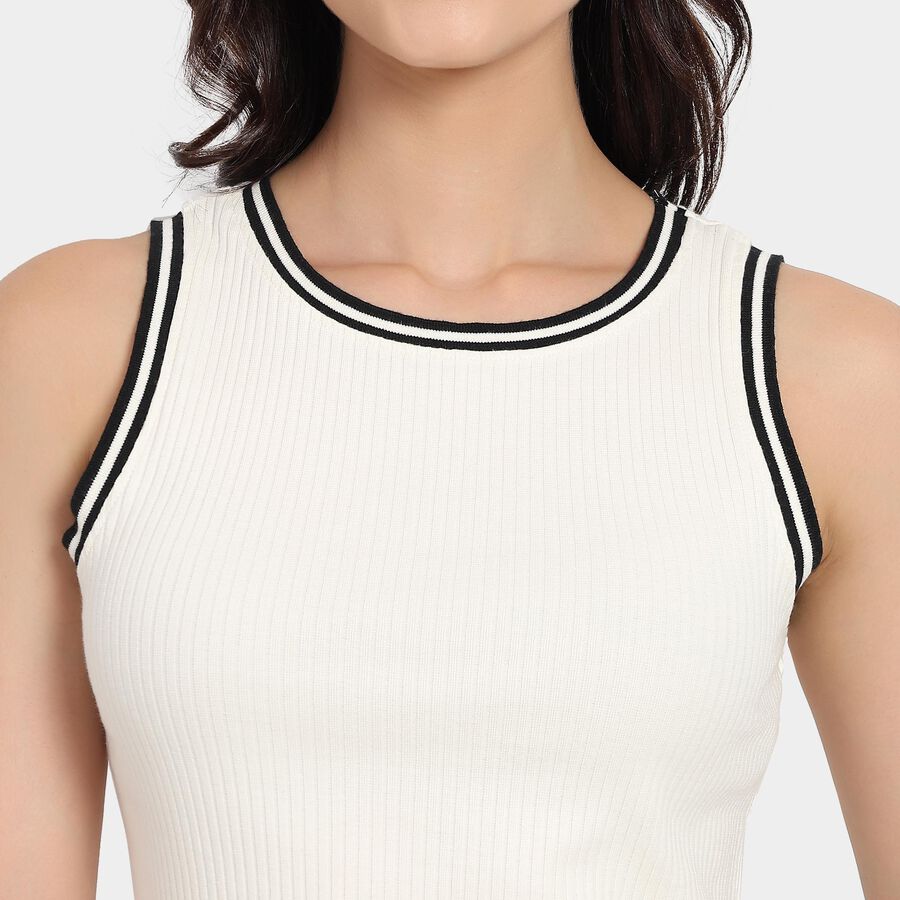 Ladies' Tank Top, Off White, large image number null
