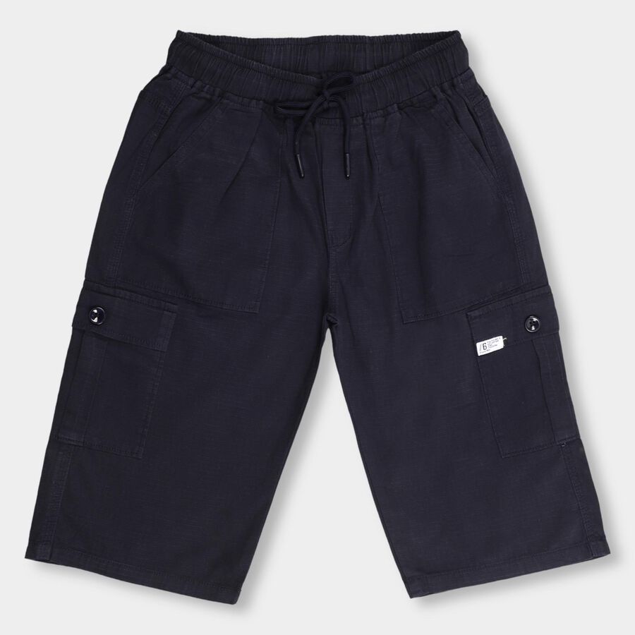 Boys' 100% Cotton Jamaican , Navy Blue, large image number null