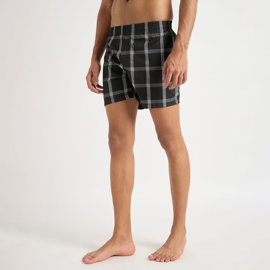 Men's Boxers, काला, large image number null