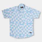 Boys' 100% Cotton Casual Shirt , हल्का नीला, small image number null