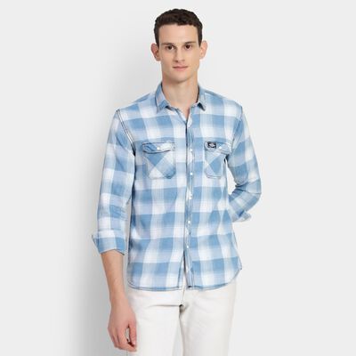 Men's 100% Cotton Casual Shirt