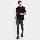 Texture Drifit T-Shirt, Navy Blue, small image number null