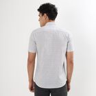 Men's 100% Cotton Casual Shirt , Light Grey, small image number null