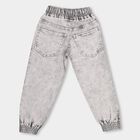 Boys' 100% Cotton Jeans, Light Grey, small image number null
