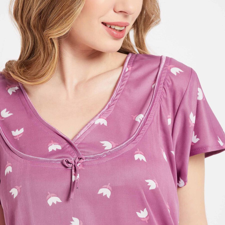 All Over Print Nighty, लाइलेक, large image number null