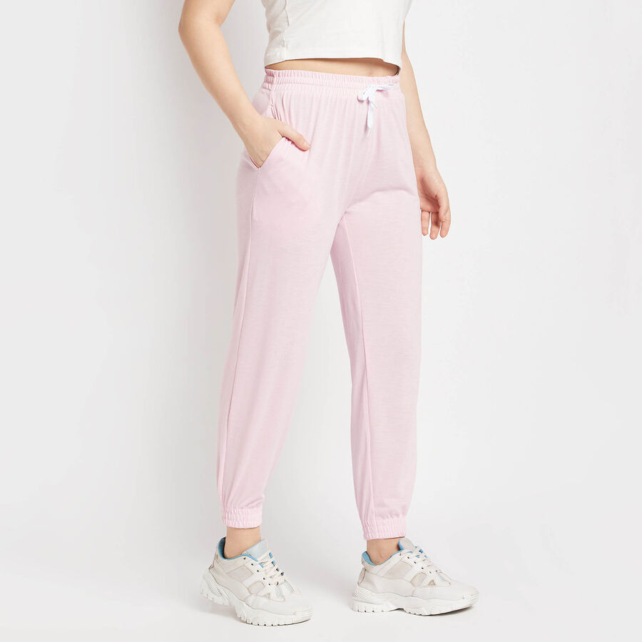 Solid Joggers, हल्का गुलाबी, large image number null
