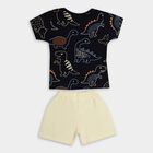 Infant Boys' 100% Cotton Baba Suit, पीला, small