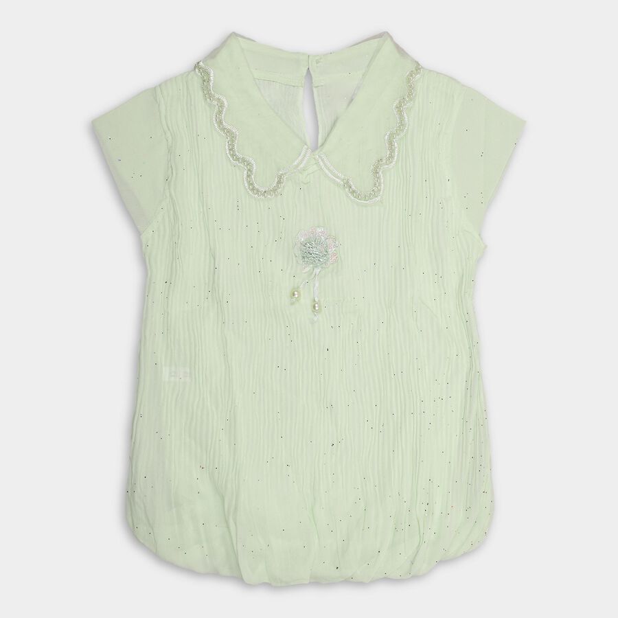 Girls' T-Shirt , Light Green, large image number null
