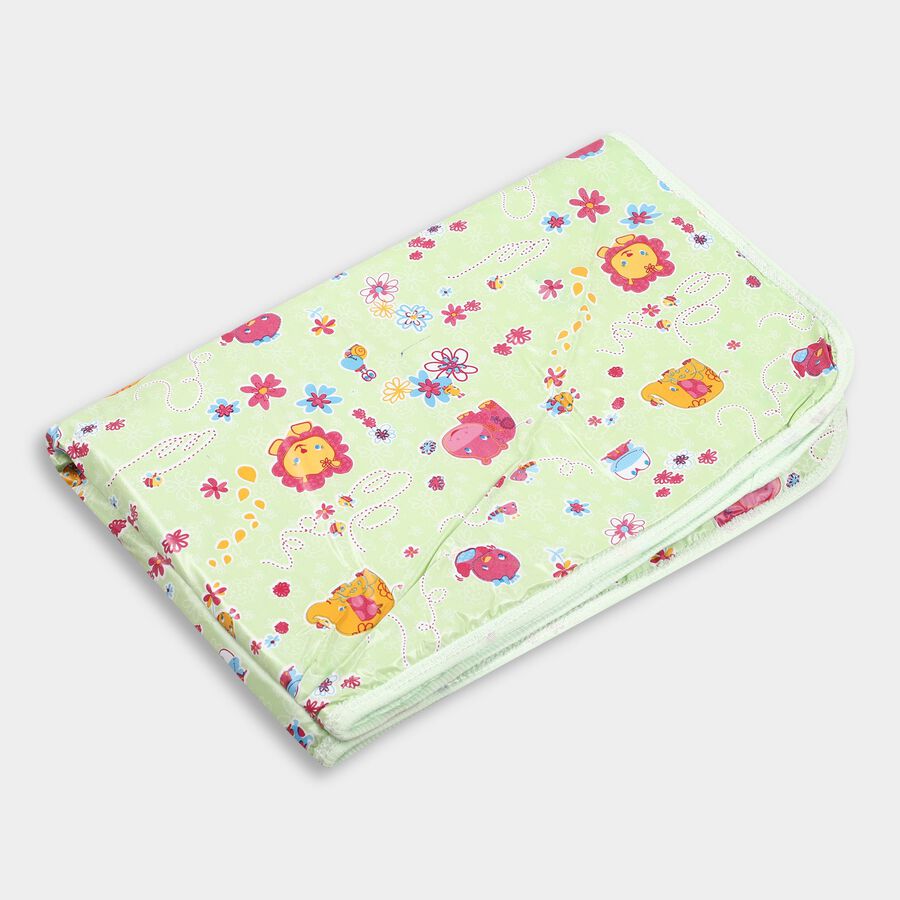 Infants' Baby Sheet, Light Green, large image number null