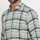 Checks Casual Shirt, Light Green, small image number null