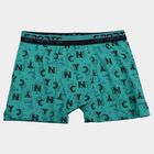 Boys Light Green Regular Fit Printed Briefs, हल्का हरा, small