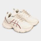 Ladies' Lace-Up Shoes, Beige, small image number null