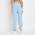 Ladies' Track Pants, Melange Blue, small image number null