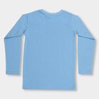 Boys' Light Blue Round Neck Casual T-Shirt, Light Blue, small image number null