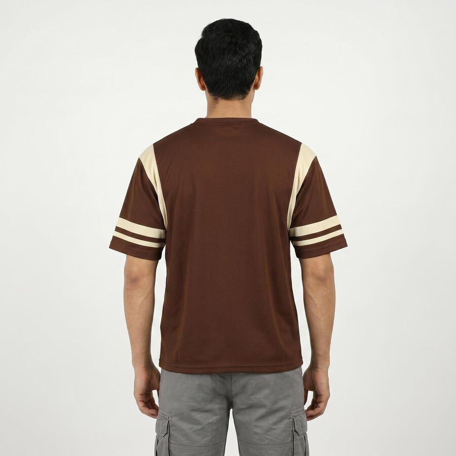 Men's Drifit T-Shirt, भूरा, large