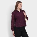 Ladies' Shirt, वाइन, small image number null