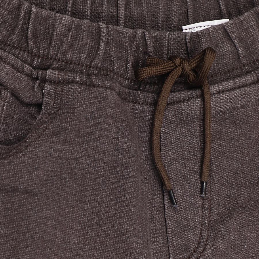 Boys' Basic Jeans, Brown, large image number null