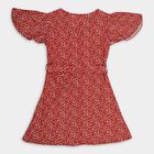 Girls' Dress , Red, small image number null