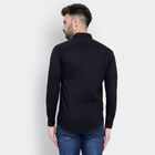 Cotton Solid Casual Shirt, Black, small image number null