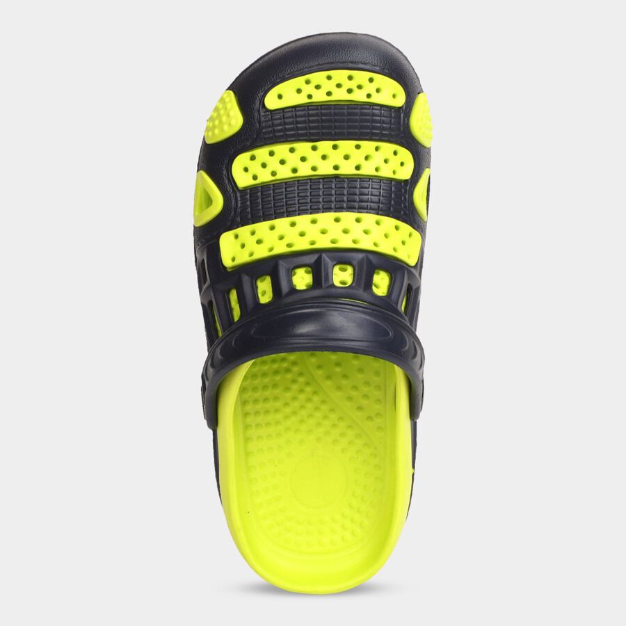 Boys Solid Clog, Green, large image number null