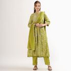Ladies' 100% Cotton Kurta, Light Green, small image number null