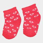 Infants Cotton Stripes Socks, Red, small image number null