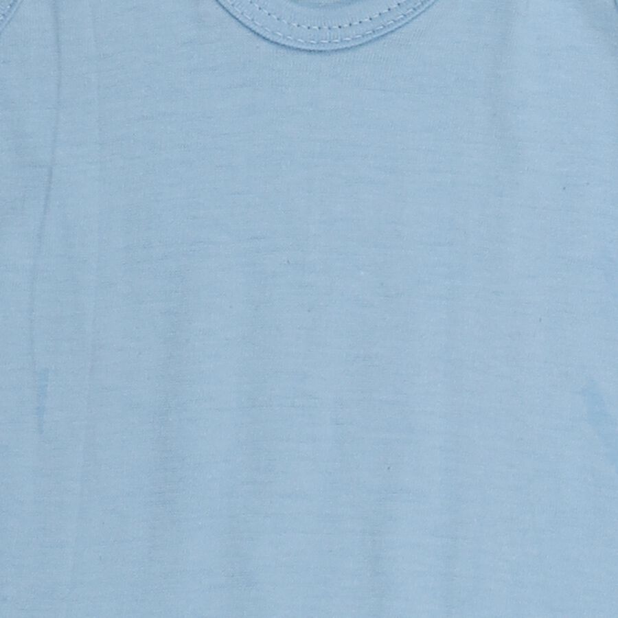 Boys' Vest, हल्का नीला, large